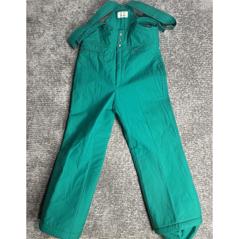 Bogner Bib Pants Overall USA WOMEN'S SIZE 14 INSULATED WINTER SNOW SKI SNOWBOARD